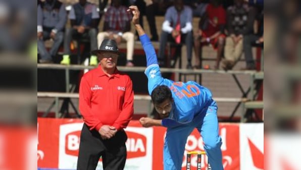 Sran, Bumrah shine as India thump Zimbabwe to draw level in T20I series