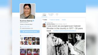 Sushma Swaraj most followed female world leader on Twitter: Study