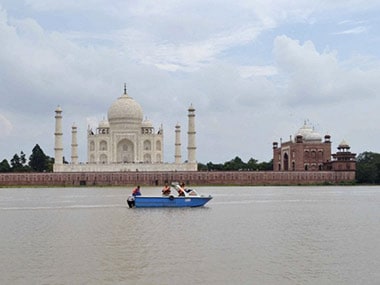 File photo of the Taj Mahal. AFP