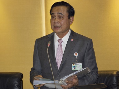 Thai PM Chan-o-cha arrives in India for three-day visit Thai PM Chan-o-cha arrives in India for three-day visit