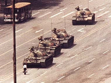 File photo of Tiananmen Square protests. Reuters