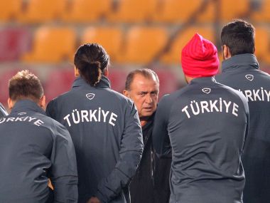 Turkey's coach Fatih Terim has made the Turks a battling outfit. AFP