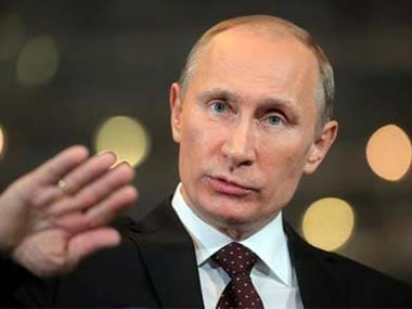 Russian President Vladimir Putin. AP