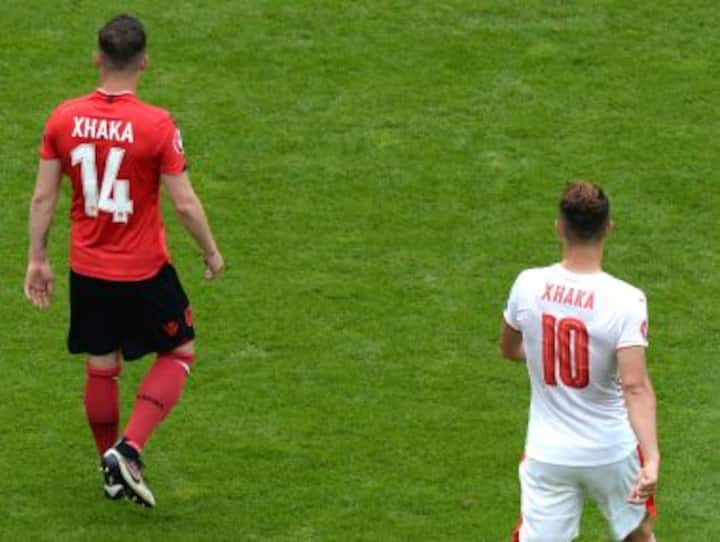 Xhaka vs Xhaka: Brothers Granit, Taulant make history by facing each other at Euro 2016