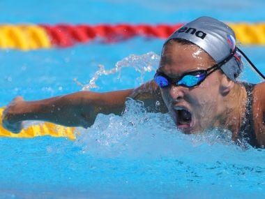 File photo of Russia's Yana Martynova. AFP