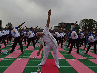 'Not a religious practice': PM Modi de-links Hindutva from yoga 'Not a religious practice': PM Modi de-links Hindutva from yoga
