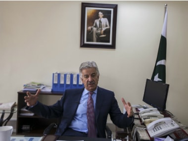 Pakistan's Defence Minister Khawaja Asif. Reuters