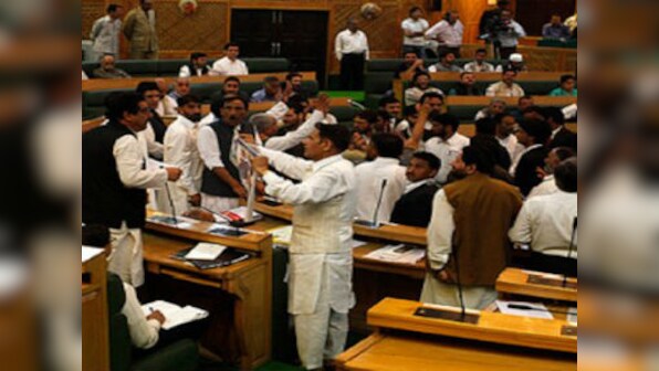 J&K assembly: Congress and NC stage a walkout demanding dismissal of a minister