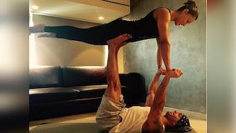 International Yoga Day: Bipasha Basu, Malaika Arora, Neha Dhupia show off asanas