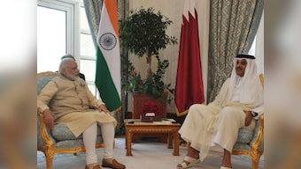 Narendra Modi meets Qatar's Emir to boost bilateral ties