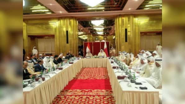 PM Narendra Modi meets top business leaders during his trip to Qatar