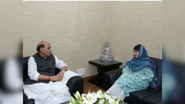 Centre will legalise Nepal route for return of Kashmiri youth: Rajnath Singh tells J&K CM