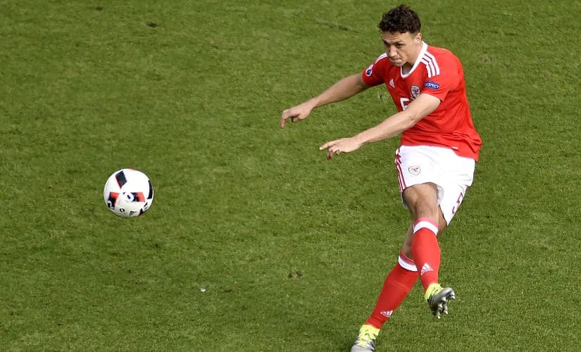 Wales’ defender James Chester was one of their most consistent players at Euro 2016. AFP