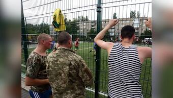 Euro 2016: Battle-hardened Ukraine soldiers stage own frontline tournament