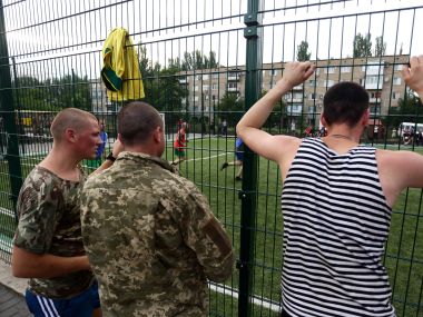 Euro 2016: Battle-hardened Ukraine soldiers stage own frontline tournament Euro 2016: Battle-hardened Ukraine soldiers stage own frontline tournament