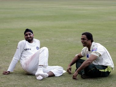'Horsing around': Shoaib Akhtar laughs off 'brother' Bhajji's claims that he beat him up 'Horsing around': Shoaib Akhtar laughs off 'brother' Bhajji's claims that he beat him up