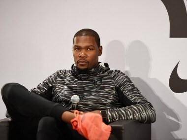 File photo of Kevin Durant. AFP