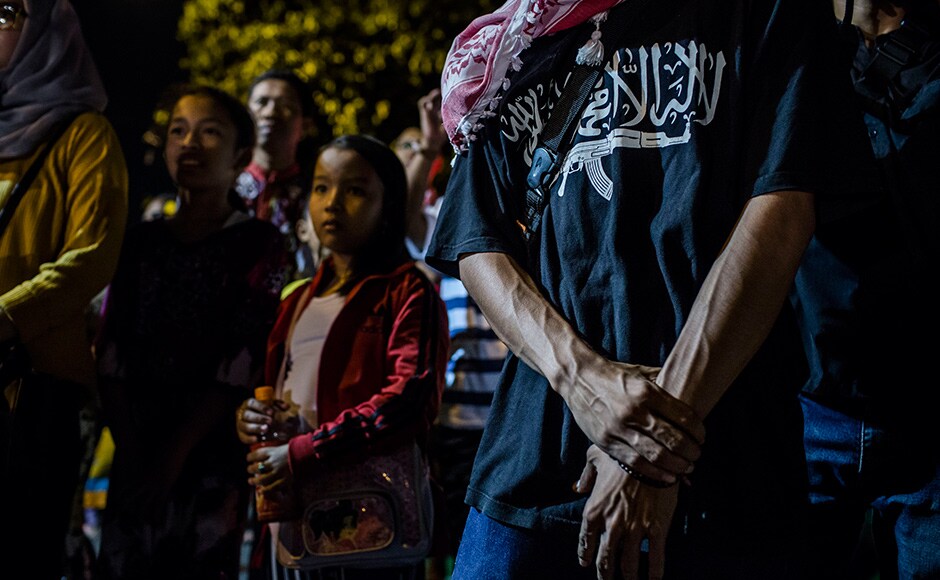 Widodo called for people to remain alert after the assault, which happened on the last day of Ramadan. The gun and suicide bombing attack which took place earlier this year in Jakarta killed four civilians and four assailants. It was claimed by IS and was the first major Islamist terror attack in Indonesia in seven years. Getty images Widodo called for people to remain alert after the assault, which happened on the last day of Ramadan. The gun and suicide bombing attack which took place earlier this year in Jakarta killed four civilians and four assailants. It was claimed by IS and was the first major Islamist terror attack in Indonesia in seven years. Getty images