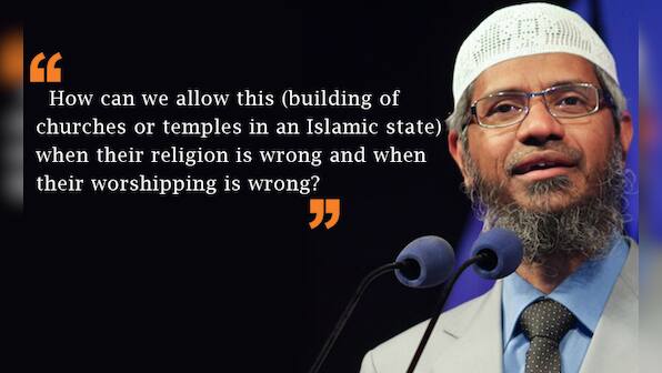 'Every Muslim should be a terrorist': Zakir Naik and six of his most provocative statements