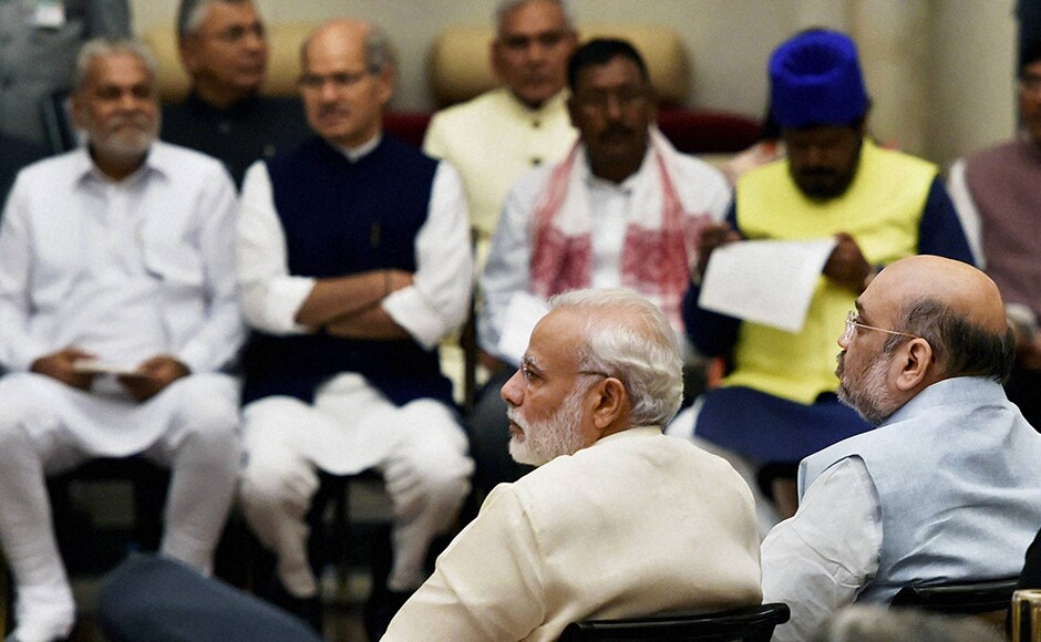 BJP President Amit Shah expressed confidence that the newly inducted ministers in the government will do their best for the country. PTI BJP President Amit Shah expressed confidence that the newly inducted ministers in the government will do their best for the country. PTI