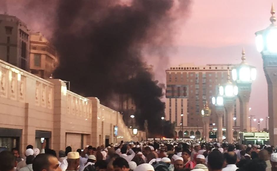A suicide explosion was reported on Monday, 4 July near one of Islam's holiest sites in the city of Medina. Photo Courtesy: AP A suicide explosion was reported on Monday, 4 July near one of Islam's holiest sites in the city of Medina. Photo Courtesy: AP