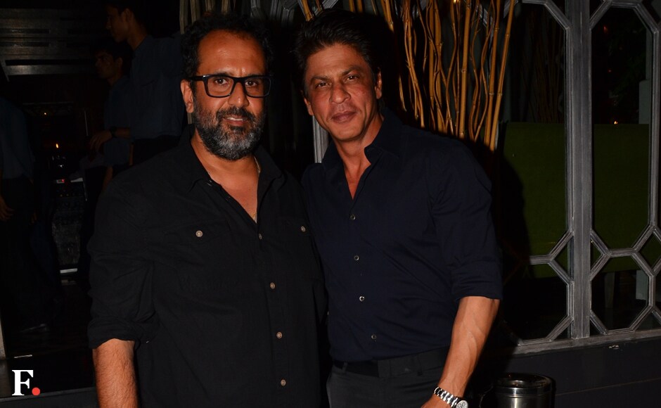 Shah Rukh Khan poses with the birthday boy. Firstpost Image. Shah Rukh Khan poses with the birthday boy. Firstpost Image.