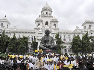 Andhra Pradesh assembly. AFP