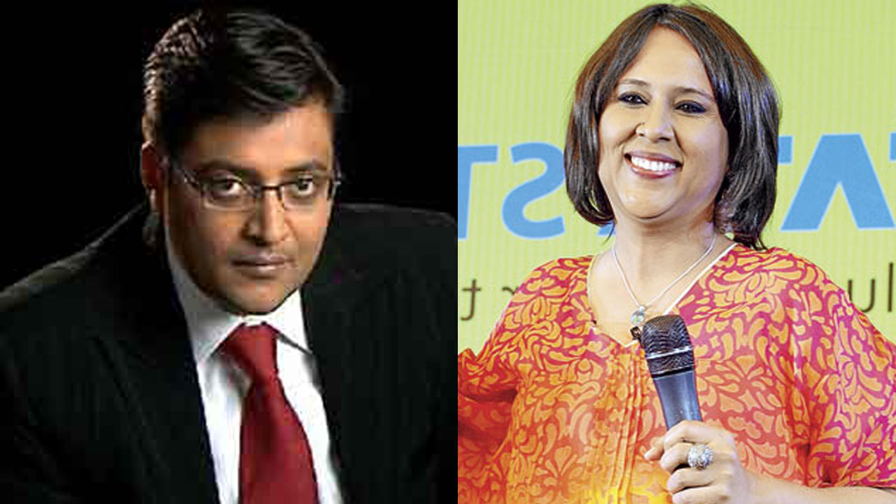 Barkha Dutt slams Arnab Goswami, says 'ashamed to be from same industry as him' Barkha Dutt slams Arnab Goswami, says 'ashamed to be from same industry as him'