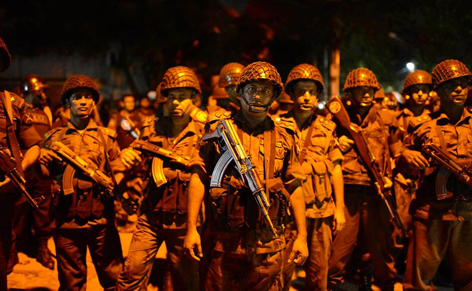 After 13-hour seige, the Holey Artisan Bakery in Dhaka, where heavily-armed Bangladeshi commandos on Friday took at least 20 foreigners hostage, has been cleared by the Bangladeshi security forces. Around 18 hostages were rescued from the bakery and six militants were killed. Getty images. After 13-hour seige, the Holey Artisan Bakery in Dhaka, where heavily-armed Bangladeshi commandos on Friday took at least 20 foreigners hostage, has been cleared by the Bangladeshi security forces. Around 18 hostages were rescued from the bakery and six militants were killed. Getty images.