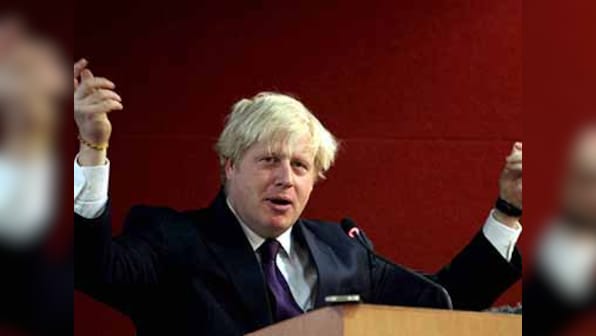 Britain's Foriegn Secretary Boris Johnson claims India owes UK multi-million pounds