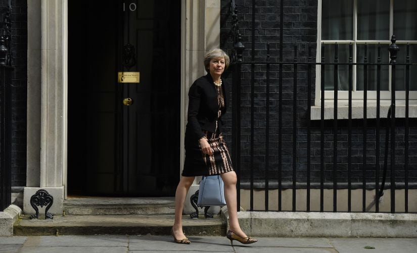 British Home Secretary Theresa May. AFP