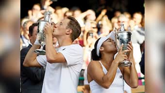 Wimbledon 2016: Heather Watson and Henri Kontinen claim mixed doubles crown