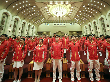 Largest overseas contingent in Olympic history: China to send 416 athletes to Rio 2016 Largest overseas contingent in Olympic history: China to send 416 athletes to Rio 2016