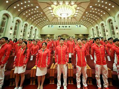 Largest overseas contingent in Olympic history: China to send 416 athletes to Rio 2016