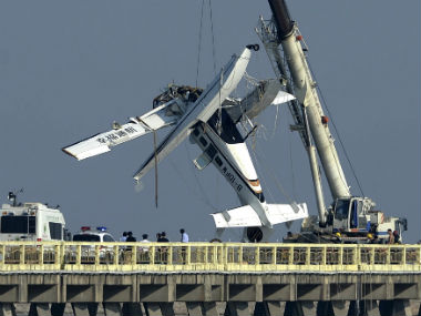 China: Seaplane crashes on inaugural flight outside Shanghai, five people killed China: Seaplane crashes on inaugural flight outside Shanghai, five people killed