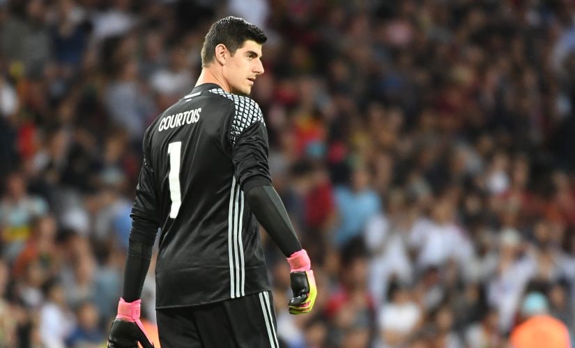 Thibaut Courtois will have to find a way to deny Gareth Bale. AFP