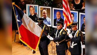 Dallas shooting: Thousands gather to mourn, honour three slain officers
