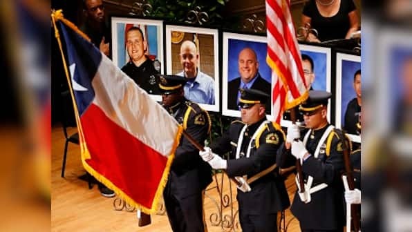 Dallas shooting: Thousands gather to mourn, honour three slain officers