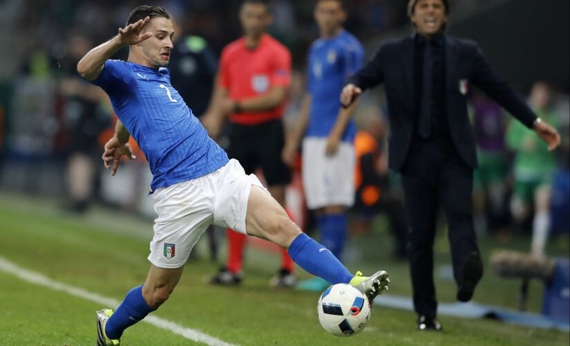 Italy's Mattia De Sciglio has benefited from the trust shown to him by Antonio Conte. AP