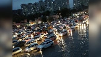 Gurgaon traffic: Commuters left stranded as auto, taxi drivers blame AAP govt