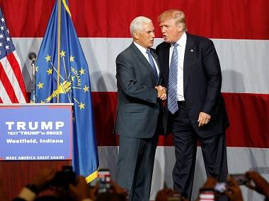 Donald Trump introduces running mate Mike Pence, but leaves no doubt who's the boss