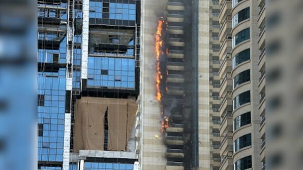 Dubai: Residential skyscraper Sulafa Tower catches fire, no casualties reported
