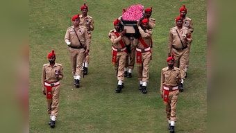 State funeral for Edhi: Tens of thousands gather at stadium for 'father of the poor'