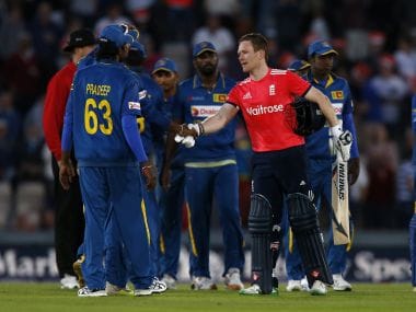Eoin Morgan happy with England's rout of Sri Lanka. AFP