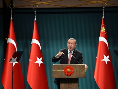 Erdoğan declares state of emergency in Turkey for three months Erdoğan declares state of emergency in Turkey for three months