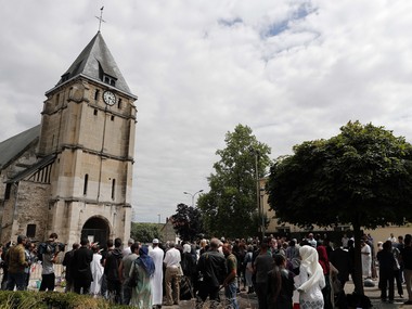 Christians and Muslims to hold vigils for French priest murdered by jihadists Christians and Muslims to hold vigils for French priest murdered by jihadists