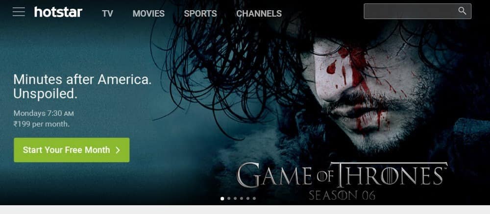 GOT-hotstar