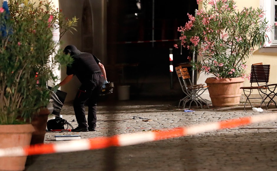 The Bavarian Interior Ministry said that it appeared to possibly be a bombing attack, saying that there was evidence that there was a The Bavarian Interior Ministry said that it appeared to possibly be a bombing attack, saying that there was evidence that there was a