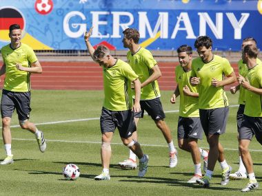 Watch: Bruised Germany tackle France Euro 2016 semi-final showdown Watch: Bruised Germany tackle France Euro 2016 semi-final showdown