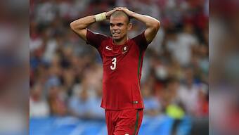 Euro 2016: Pepe misses training ahead of Portugal's semi-final clash against Wales